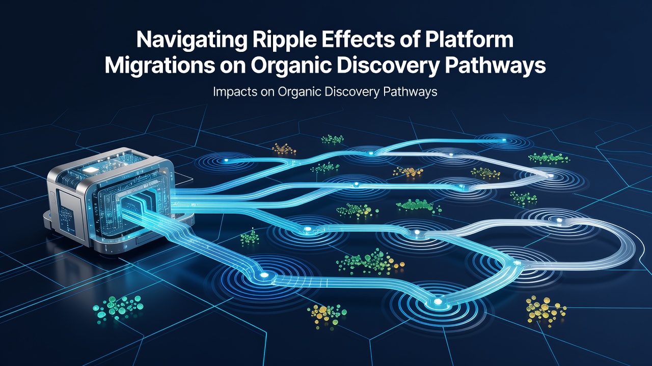 Navigating Ripple Effects of Platform Migrations on Organic Discovery Pathways